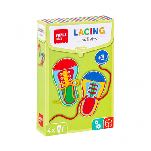 Schoenen strikken spel | Apli kids Schoenen strikken spel | Apli kids